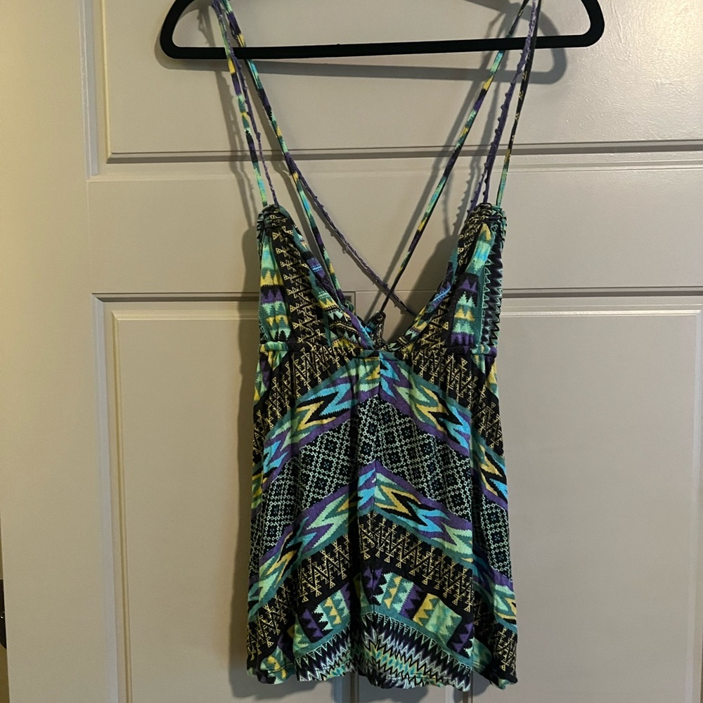 Free People Tribal sleeveless top